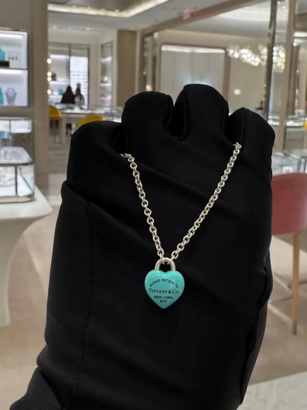 Tiffany & Co. Return to Tiffany Heart Tag Pendant Necklace